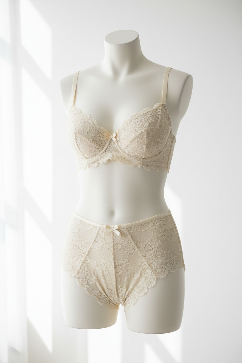 Glow Luxe Lace Lingerie Set